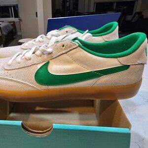 Nike SB Heritage Vulc Grey Green Suede Athletic Shoes Size 12 Mens CD5010-101